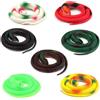 DOITEM 7 Serpenti in Gomma da 70 cm, Realistici e Multicolore, per Oggetti di Scena da Giardino e Tenere Lontani Gli Uccelli