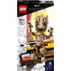 LEGO Marvel 76217 Io Sono Groot, Set Costruzioni con Modellino Marvel dei Guardiani della Galassia, Supereroe Giocattolo