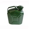vidaXL ProPlus - Tanica per benzina, 5 l, in metallo, colore: Verde