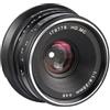 BOtizr 25mm F1.8 Prime Lens, for Sony E/For Fujifilm/For Canon EOS-M/Micro 4/3 A6400 A6500 ZV-E10 XS-10 GH5 EM10III M200 M6 (Size : Silver, Color : Fuji XF)
