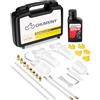 CHUMXINY Kit Spurgo Freni per SHIMANO, TEKTRO, MAGURA Freni a Disco Idraulici Di Serie. kit Spurgo Freni MTB Disco Include Connettori in Ottone, 150ML Di Olio Minerale.