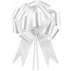 Gudotra 60 Pezzi Coccarde Matrimonio Bianche Fiocchi Auto Matrimonio Decorazioni Auto Matrimonio Autotiranti Fiocchi Battesimo