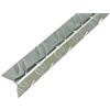 Alberts 468866 Profilo angolare | tipo "mandorlato" | alluminio, nudo | 1000 x 35,5 x 35,5 mm