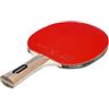 HUDORA Racchetta da ping pong Game - racchetta di pregio da ping pong con rivestimento ITTF KARATE - racchetta da tennis da tavolo per principianti ed esperti - racchetta comoda in legno