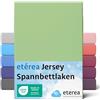 etérea Himmlische Qualität etérea Jersey lenzuolo con angoli 80x160-80x180 cm Menta Epaisseur 15-20 cm - 100% Cotone - Oekotex materasso Letto copripiumino - lenzuola 80x160cm - 80x180cm Verde