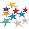 LIOOBO 10Pcs Ornamenti Stella di Mare Oceano Tema Stella Conchiglia Artigianato da Spiaggia Progetto Artigianale Fai da Te Decorazione della Casa di Nozze (Colore Misto)