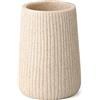 TATAY Saigon Bicchiere da Bagno, Poliresina, Beige, 7.7x7.7x10.3 cm