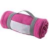 eBuyGB - Coperta calda per divano, letto, festival, campeggio, picnic, tappeto, pub, bar, all'aperto, sedute, fucsia, taglia unica