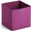 Zeller 14135 Contenitore, Non-Woven, Viola, 28x28x28 cm