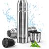 OUTDOUSE Borraccia Termica, Borraccia in Acciaio Inox d'Acqua 100% Impermeabile da 750ml, 500ml, 350ml, Termos Caffè, Senza BPA, Bottiglie isolate per Sport ed Esterni (750ml)