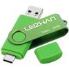 LEIZHAN Chiavetta USB Tipo C 64GB,Flash Drive USB 3.0 OTG Memory Stick per Huawei Samsung Telefono Android PC-verde