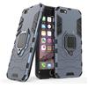 MaiJin Compatibile con iPhone6, iPhone6S Cover, Custodia Armor Anello Cavalletto (Funziona con Il Supporto Magnetico per Auto) Case Paraurti per Apple iPhone 6, iPhone 6S (Blu Navy)
