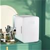 AMAZWI 10L 15L Mini trucco frigorifero for auto Frigorifero congelatore &Riscaldatore for uso domestico in auto Conservazione di bevande alimentari cosmetiche for la cura della pelle Facile da usare per
