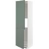 Generic METOD hi cab f frigorifero o congelatore w 2 drs, 60x60x200 cm, bianco/Bodarp grigio-verde