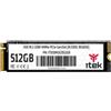 ITEK SSD 512GB M.2 2280 NVMe PCIe Gen3x4 (R:2300, W:1600) - ITSSDM2G3512GB