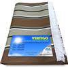 Tex family TENDA SOLE VERTIGO da esterno GIARDINO balcone RIGHINO MARRONE impermeabile e idrorepellente Cm. 150 x 250