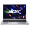 Acer Extensa 15 EX215-33-34NH Intel Core i3 N-series i3-N305 Computer portatile 39,6 cm (15.6") Full HD 8 GB DDR5-SDRAM 256 GB SSD Wi-Fi 6 (802.11ax) Windows 11 Pro Argento NX.EH6ET.003