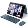 Lenovo Yoga Book 9 13IMU9 Intel Core Ultra 7 155U Ibrido (2 in 1) 5,08 cm (2") Touch screen 2.8K 32 GB LPDDR5x-SDRAM 1 TB SSD Wi-Fi 6E (802.11ax) Windows 11 Home Colore foglia di tè 83FF0022IX