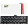 new net Keyboards - Tastiera Compatibile con Notebook HP 255 G6 TPN-C129 15-BS010NL 15-BS002NL 15-BS030NL 15-BS017NL 15-BS038NL 15-BS046NL 15-BW 15-BS040NL[ Layout ITA - Senza Frame ]