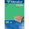 Menalux 6500P - Sacchetti di carta, confezione da 5