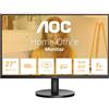 AOC 27B3CA2 - Monitor Full HD, 27 pollici, altoparlante integrato (1920x1080, 100 Hz, HDMI, USB-C (65 W Power Delivery), hub USB) nero