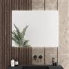 DEGHI Specchio led 90x70 cm luce fredda reversibile - Cosmeta