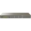 Tenda TEG1124P-24-250W switch di rete Non gestito Gigabit Ethernet (10/100/1000) Supporto Power over Ethernet (PoE)