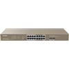 Tenda TEG1118P-16-250W switch di rete Non gestito Gigabit Ethernet (10/100/1000) Supporto Power over Ethernet (PoE) 1U Marrone