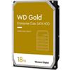 Western Digital WD Gold 18TB HDD 7200rpm 6Gb/s sATA 512MB cache 3.5inch intern RoHS compliant Enterprise Bulk (WD181KRYZ)