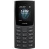 Nokia 105 2023 Dual Sim Charcoal - (Garanzia Italia - No Brand)
