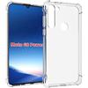 HUANGTAOLI Custodia per Motorola Moto G8 Power, Rinforzare la con Angoli Protettiva Silicone Trasparente Bumper Cover per Motorola Moto G8 Power