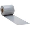 NOOR Strisce di protezione frangivista in PVC per recinzione a doppia asta, rotolo di protezione per recinzioni, 0,19 x 35 m, opaco, antivento e frangivista, 630 g/m², con 28 guide di serraggio