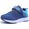 Mitudidi Scarpe Walking Bambino 37 Scarpe Running Bambini Sneakers Ragazzo all'Aperto Traspirante Ragazzi Scarpe Bimbo Basse Basket Corsa Sportive Tennis Ginnastica Fitness Multisport Blu