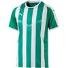 Puma Liga Jersey Striped Jr, Maglia Calcio Unisex-Bambini, Verde (Pepper Green White), 176