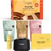 Mylee Strip Off Wax Kit - Set per Depilazione Professionale con Scaldacera Digitale e Cera Dura per Viso, Corpo, Linea Bikini e Altro - Accessori Indispensabili per Ceretta Domestica