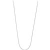Engelsrufer Collana da donna in argento sterling, chiusura a moschettone, regolabile in due lunghezze, senza nichel, lunghezza: 50 cm, 47 cm, Argento sterling, Nessuna pietra preziosa