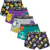 Pokémon Mutande Bambino - Boxer Slip Bambino Ragazzo 4-14 Anni in Cotone Pacco da 5 Gadget Regalo (Multicolore Boxer, 9-10 Anni)