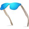 KITHDIA occhiali da sole in legno da uomo unisex occhiali da sole polarizzati con protezione UV400 occhiali da sole Donna C5029