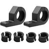 ETOPARS 2 Pezzi 19mm/25mm/30mm Staffa per Luce da Lavoro Auto Universale Staffa di Montaggio Fari Lampada Morsetto Supporto Staffa Bar Tubo Portalampade Fendinebbia