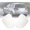 AUROLYNNE 2x Vetro Specchio Retrovisore Golf 6 Lato Sinistro Destro 2010 2011 2012 2013 2014 55K0857522 5K0857521