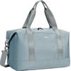 ECOHUB Bagaglio a Mano Easyjet 45x36x20, 30L Borsa Pieghevole da Viaggio, Borsone Palestra Uomo Donna con Tasca Impermeabile, borsa sportiva grande, Borse Aereo, Brevetto Pendente(Grigio)