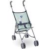 Corolle Ombrello passeggino per bambole - Salvia Stripe - Adatto per bambole grandi da 14 e 43,2 cm, pieghevole con 2 punti di bloccaggio per la sicurezza, per bambini dai 3 anni in su
