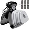 ORIA Paletta per Escrementi di Animali, Portatile Scoop di Poop Dog con Dispenser Bag, Scooper per Animali Domestici per Passeggiate all'Aria Aperta (6PCS Sacchetto per Rifiuti in Rotolo Incluso)