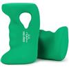 HXD-ERGO Manubri Palestra in Neoprene, Coppia di Pesi Palestra in Casa Fitness, Ideale per le file di braccia, gli squat, le pressioni sul petto, il jogging e lo yoga, Set di 2, Verde