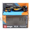 Burago Bburago - MCL MCL36 Formula 1 Compatibile McLAREN DANIEL RICCIARDO 3 - Season Car 2022-1/43
