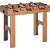 HOMCOM Calcio Balilla Professionale per Bambini e Adulti con Aste in Legno MDF 87x43x78cm