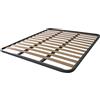 Somnus SANA SomnusSana - Rete in Ferro Senza Piedi e Doghe in Legno cm140x190 H4 per materasso Francese
