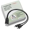 Villageboom Cavo splitter micro USB, 2 micro USB B per 1 USB A, cavo doppio UN PRODOTTO CON VALORE SOCIALE AGGIUNTO