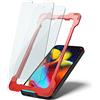 Caseology Snap Fit Vetro Temperato Compatibile con iPhone 13 mini Pellicola salvaschermo con kit di installazione - 2 Pezzi
