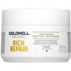 Goldwell Dualsenses Rich Repair 60sec Treatment maschera per capelli secchi e danneggiati 200 ml
